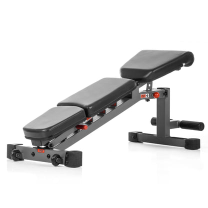 XMARK Ox Series Adjustable Flat, Incline, Decline (FID) Weight Bench