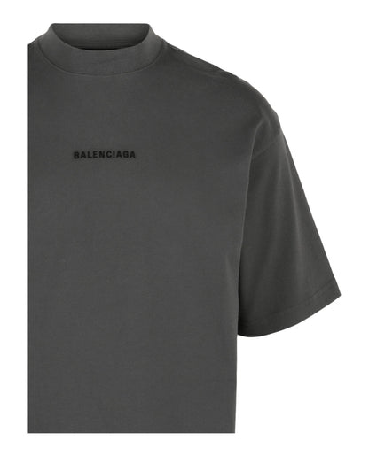 Balenciaga Embroidered Logo T-Shirt