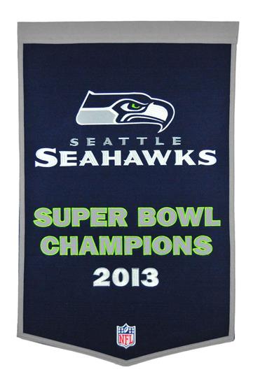 Seattle Seahawks NFL Dynasty Banner