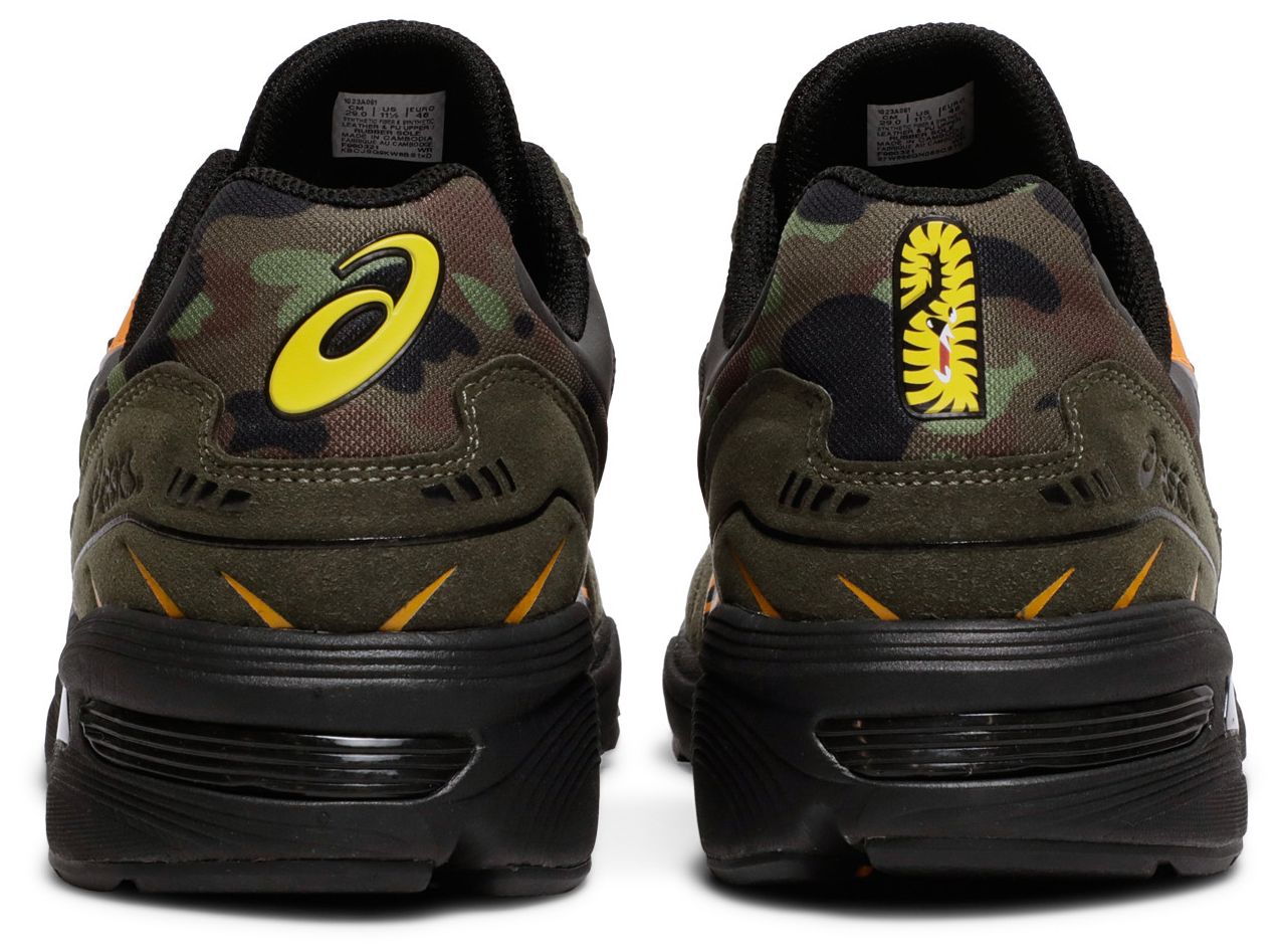 Size 9.5M BAPE x ASICS Gel 1090 'Camo'