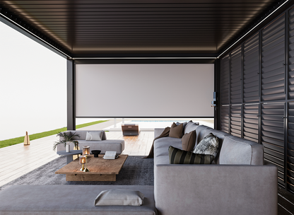 FlexPatio Motorized Projection Screen