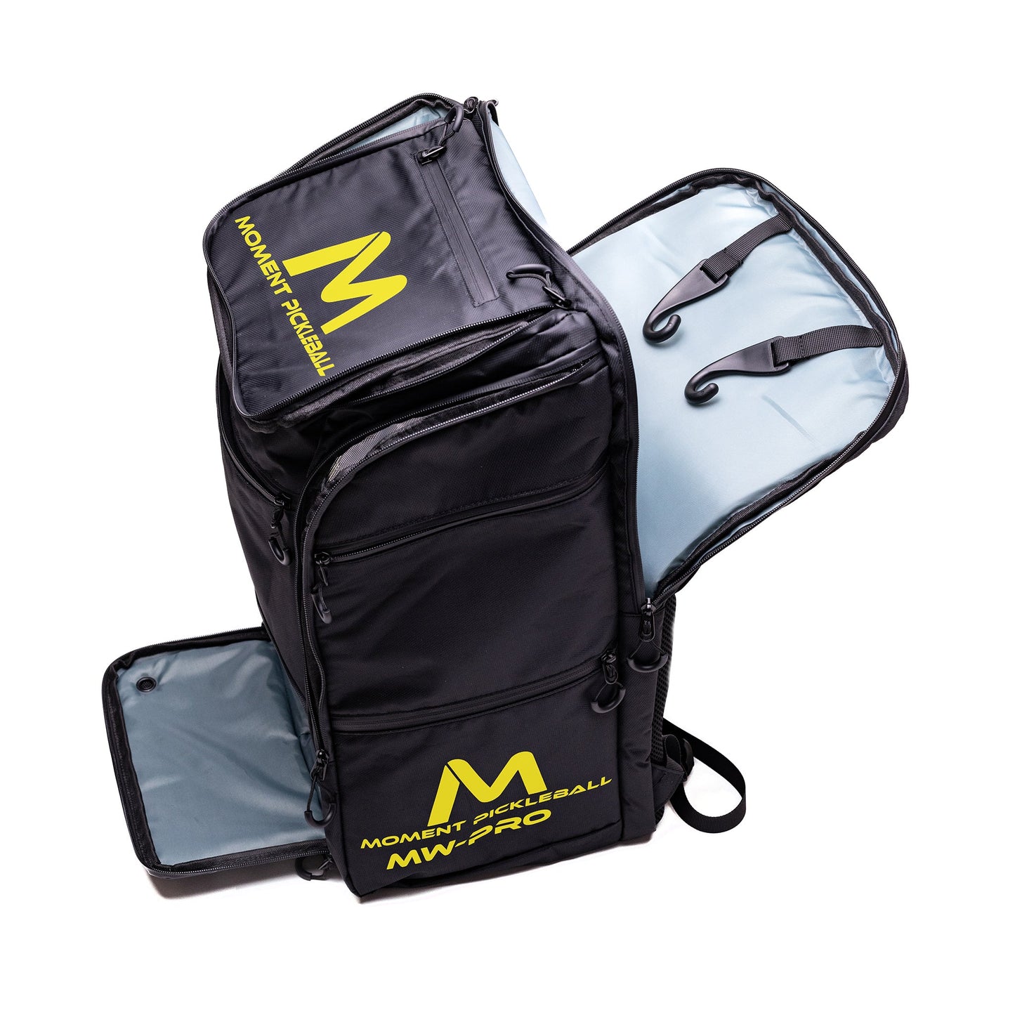 Moment Pickleball MW-PRO Bag / Travel Bag Black/Yellow - Mann