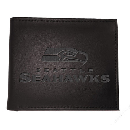 Seattle Seahawks - NFL Bifold Wallet Black Wallet