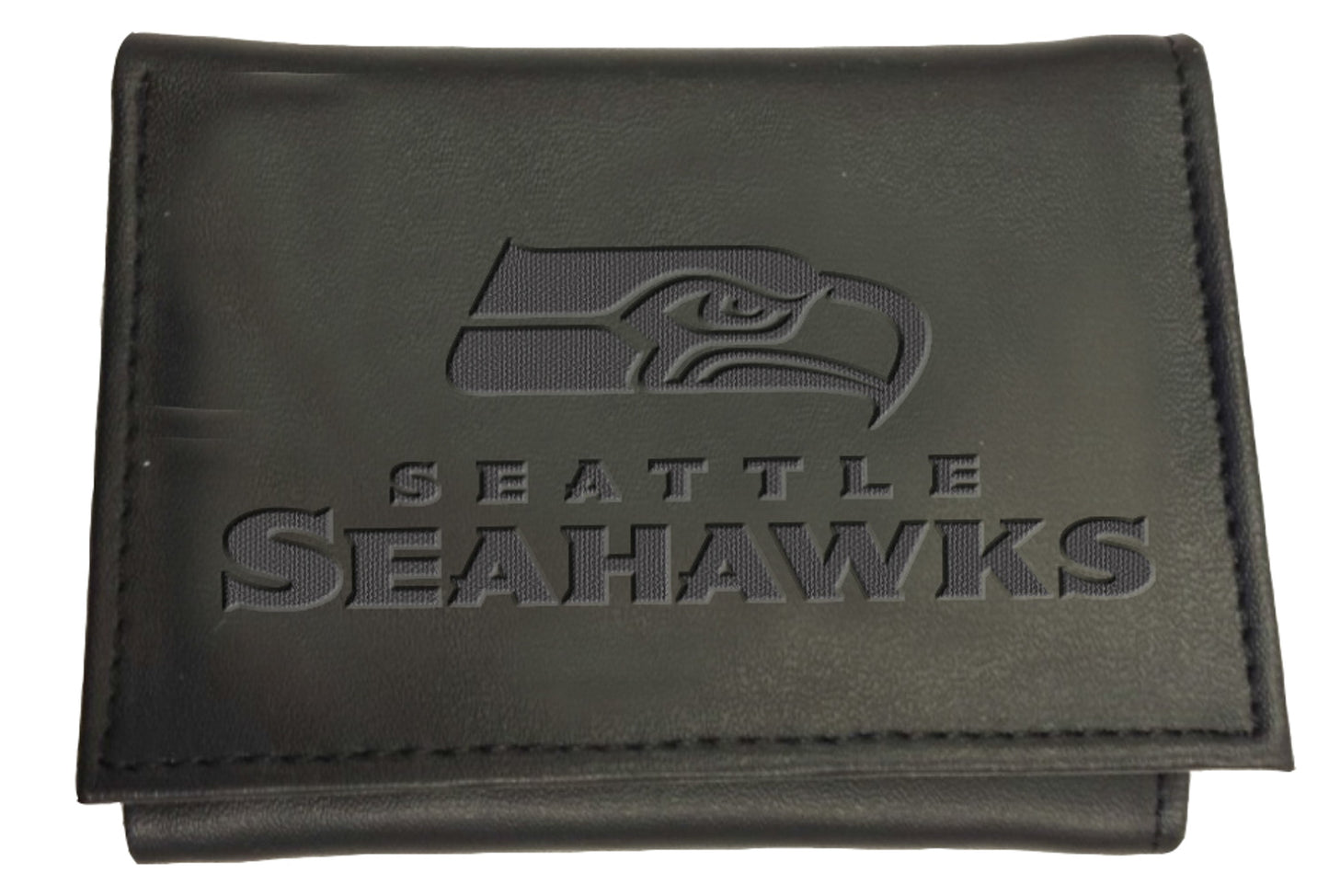 Seattle Seahawks - Black Hybrid Trifold Wallet