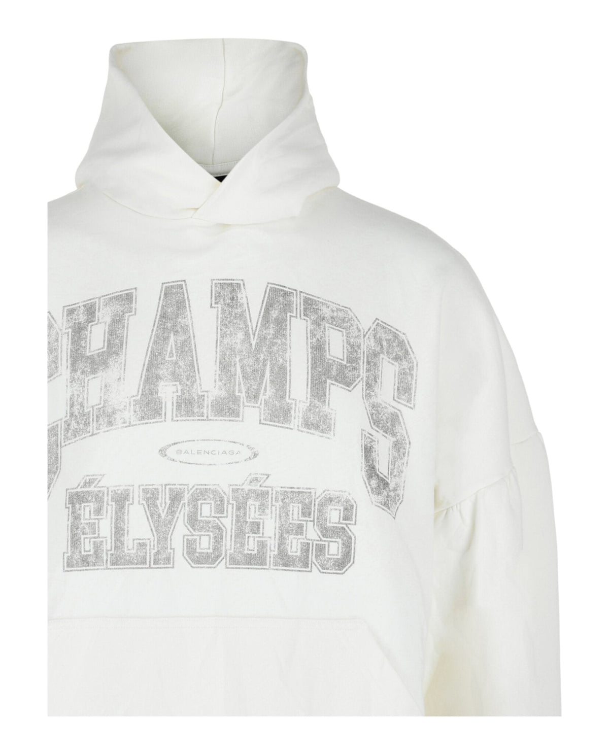 Balenciaga Champs-Élysées Logo Pullover Hoodie