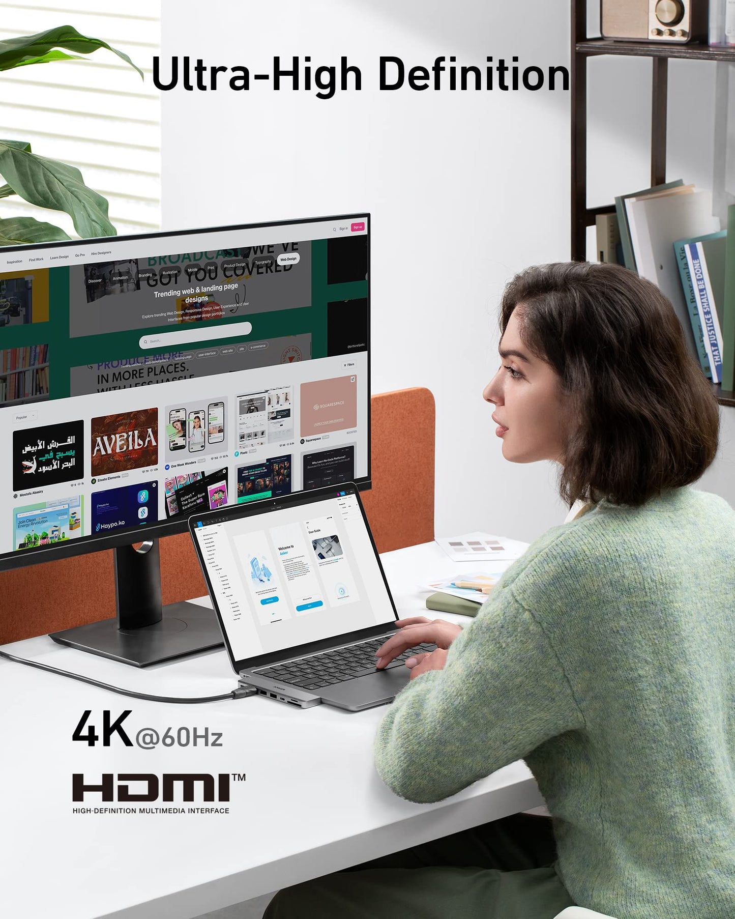 Anker 547 USB-C Hub (7-in-2, for MacBook) - Mann