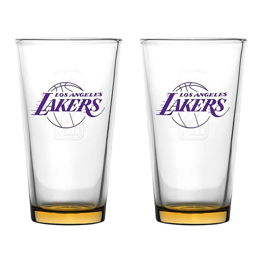 Los Angeles Lakers - 16oz Gameday Pint Glass - Mann