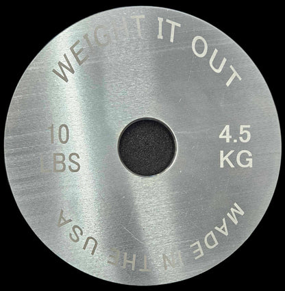 Pre-Order: Weight It Out - Solid Steel Calibrated Weight Plate Sets
