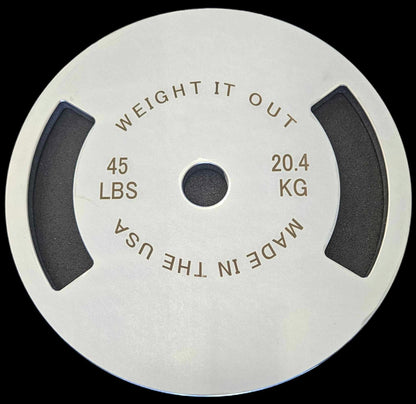 Pre-Order: Weight It Out - Solid Steel Calibrated Weight Plate Sets