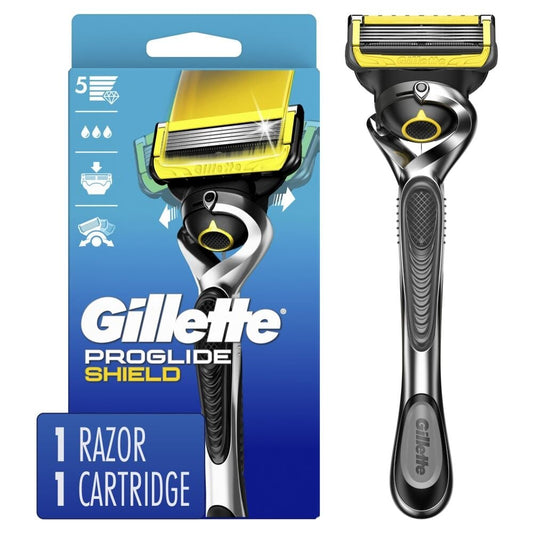 Gillette ProGlide Shield Razor, Handle + Cartridge