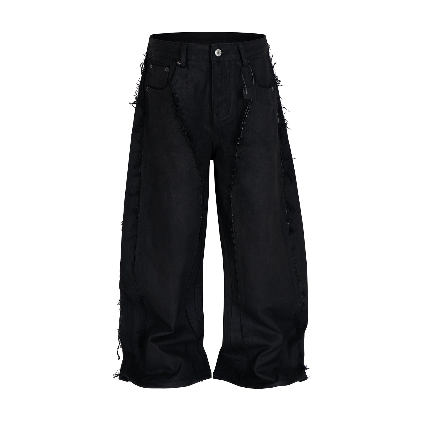 UNDEVELOPED Wideboy Waxed Fray Denim