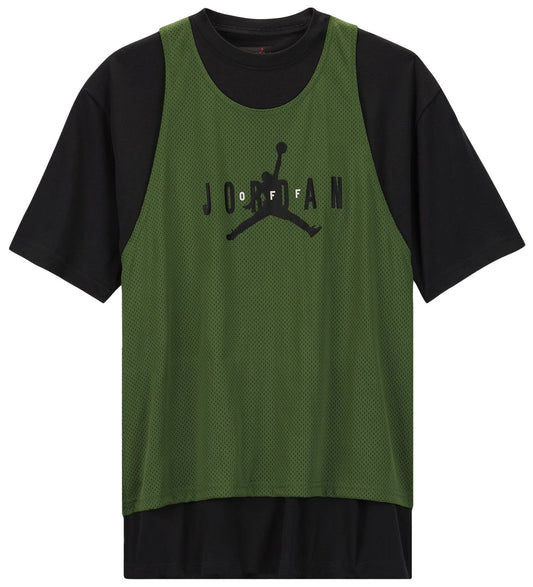 Off-White x Jordan Short-Sleeve Top 'Forest Green'