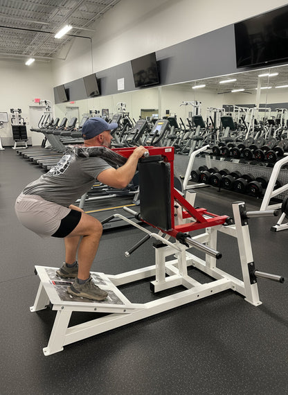 SFE Plate Loaded Power Squat & Hack Squat (V-Squat) Machine