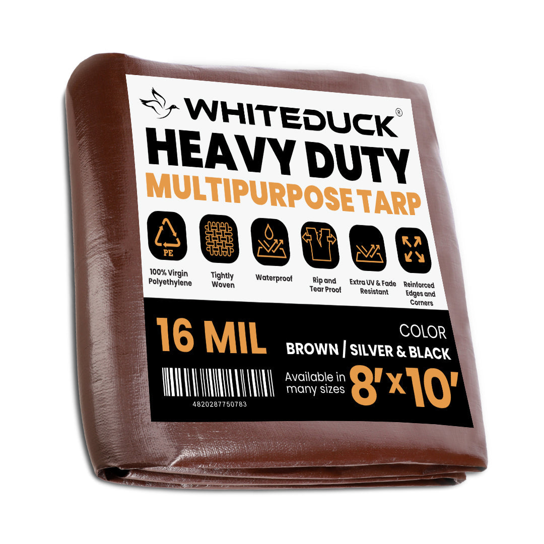 WDO Super Heavy Duty Poly Tarp Cover Thick 16 Mil, 8 oz