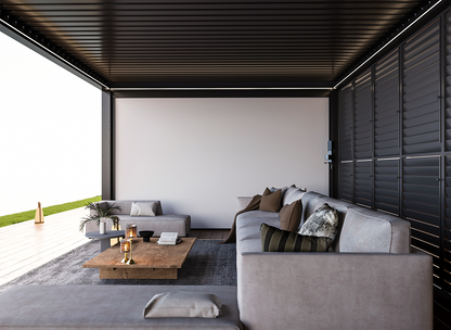 FlexPatio Motorized Projection Screen