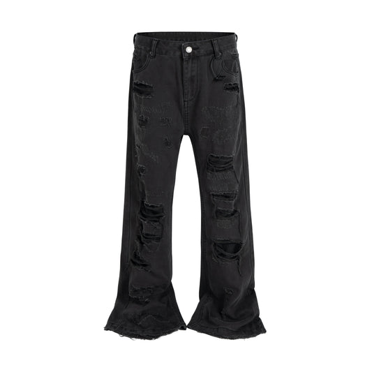 UNDEVELOPED Dark Destroyed Denim