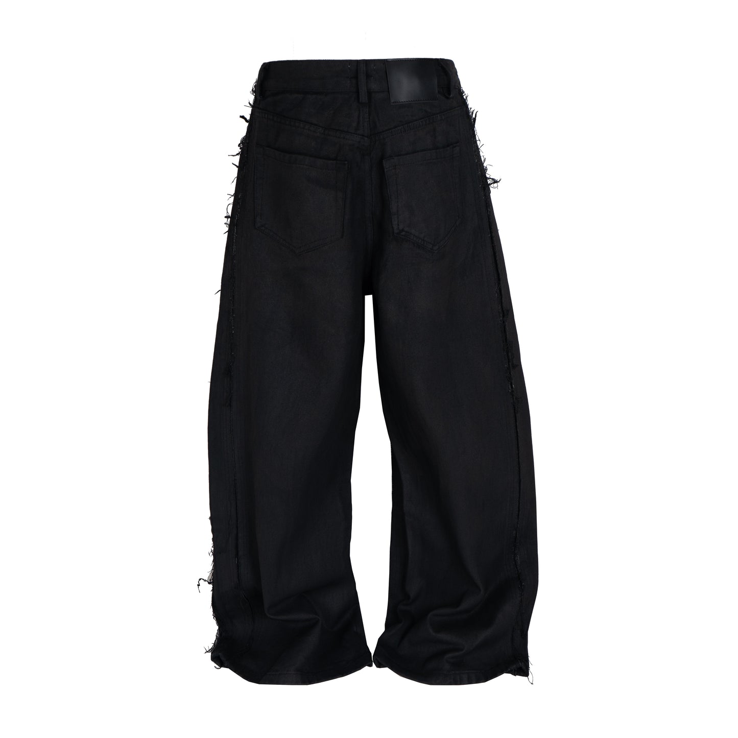 UNDEVELOPED Wideboy Waxed Fray Denim