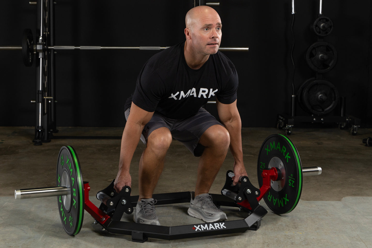 XMARK Olympic Hex Trap / Shrug Barbell
