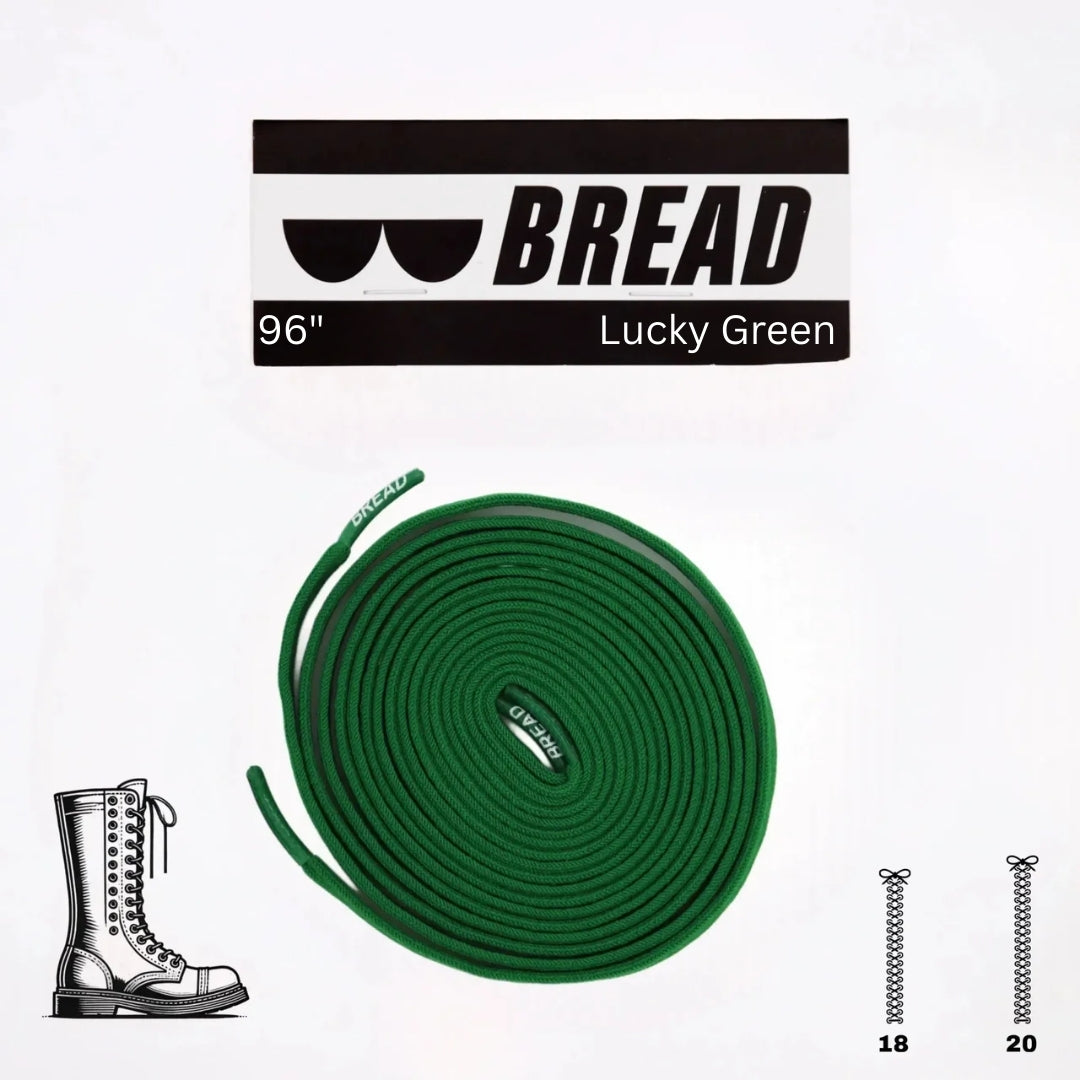 BREAD Laces 'Lucky Green'