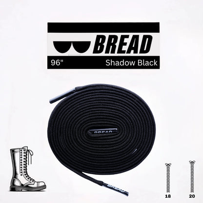 BREAD Laces 'Shadow Black'