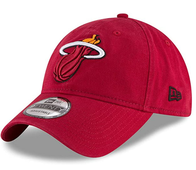 Miami Heat - NBA Core Classic 9Twenty Adjustable Red Hat, New Era - Mann