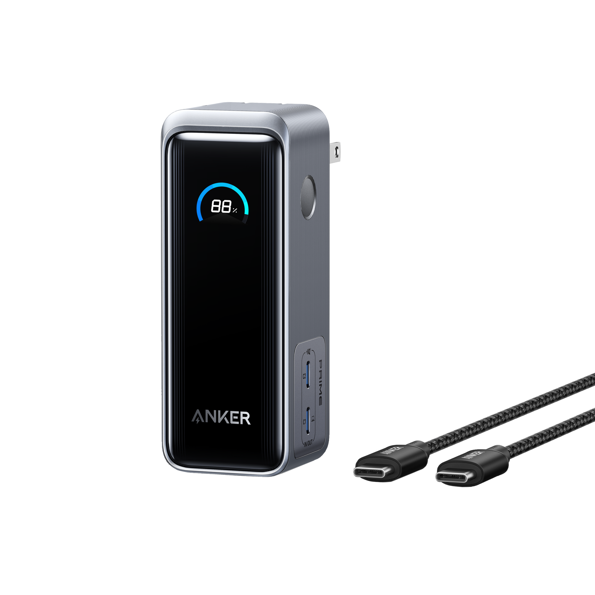 Anker Prime Power Bank (9.6K, 65W, Fusion) - Mann