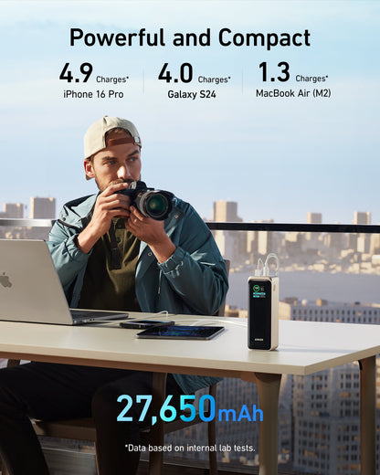 Anker Prime Power Bank (27K, 250W) - Mann