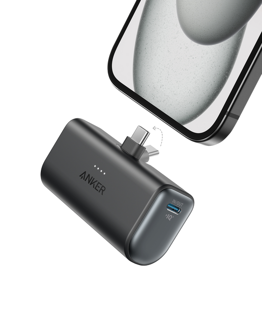 Anker Nano Power Bank (22.5W, Built-In USB-C Connector) - Mann