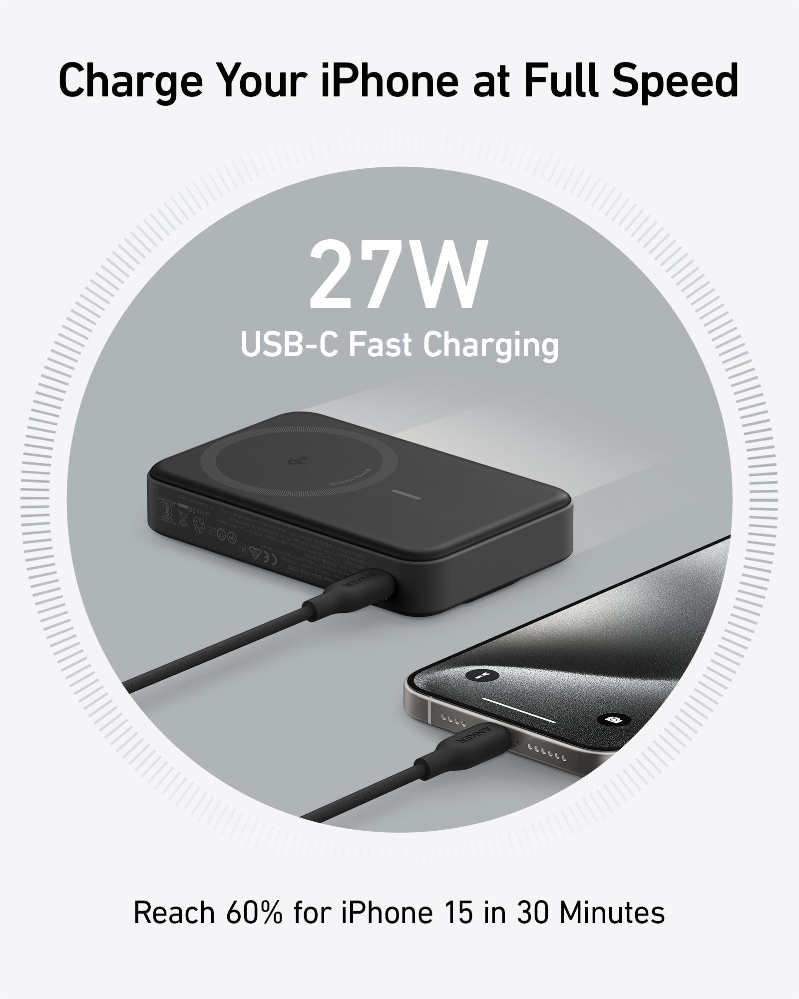 Anker MagGo Power Bank (10K) - Mann
