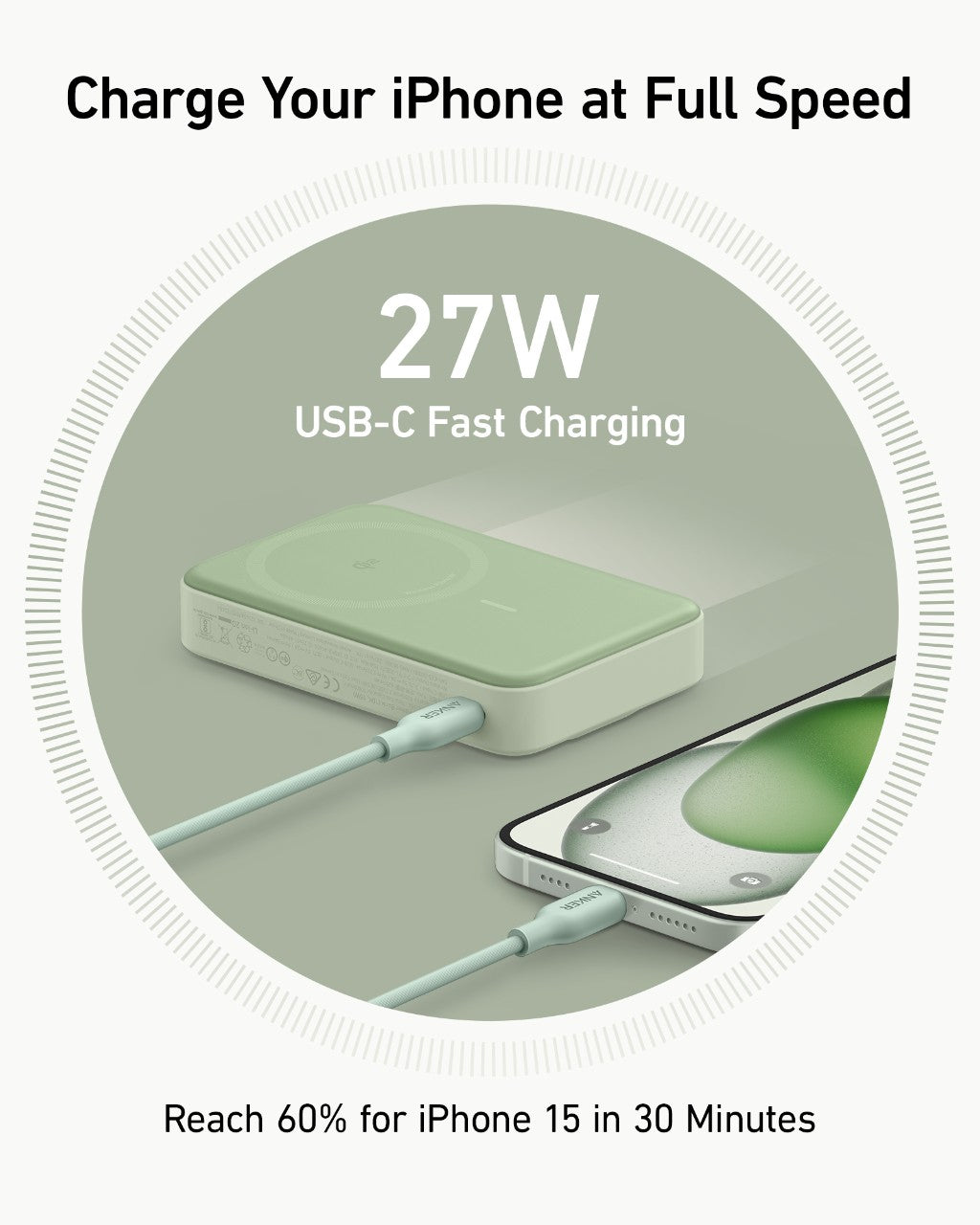 Anker MagGo Power Bank (10K) - Mann