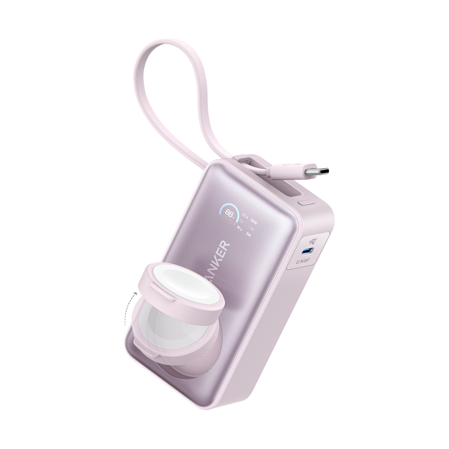 Anker MagGo Power Bank (10K, 35W, For Apple Watch) - Mann