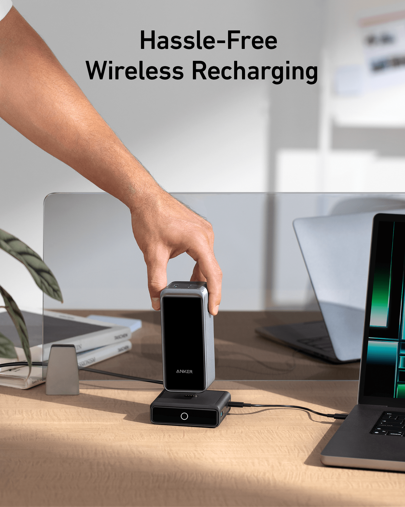 Anker 100W Charging Base for Anker Prime Power Bank - Mann