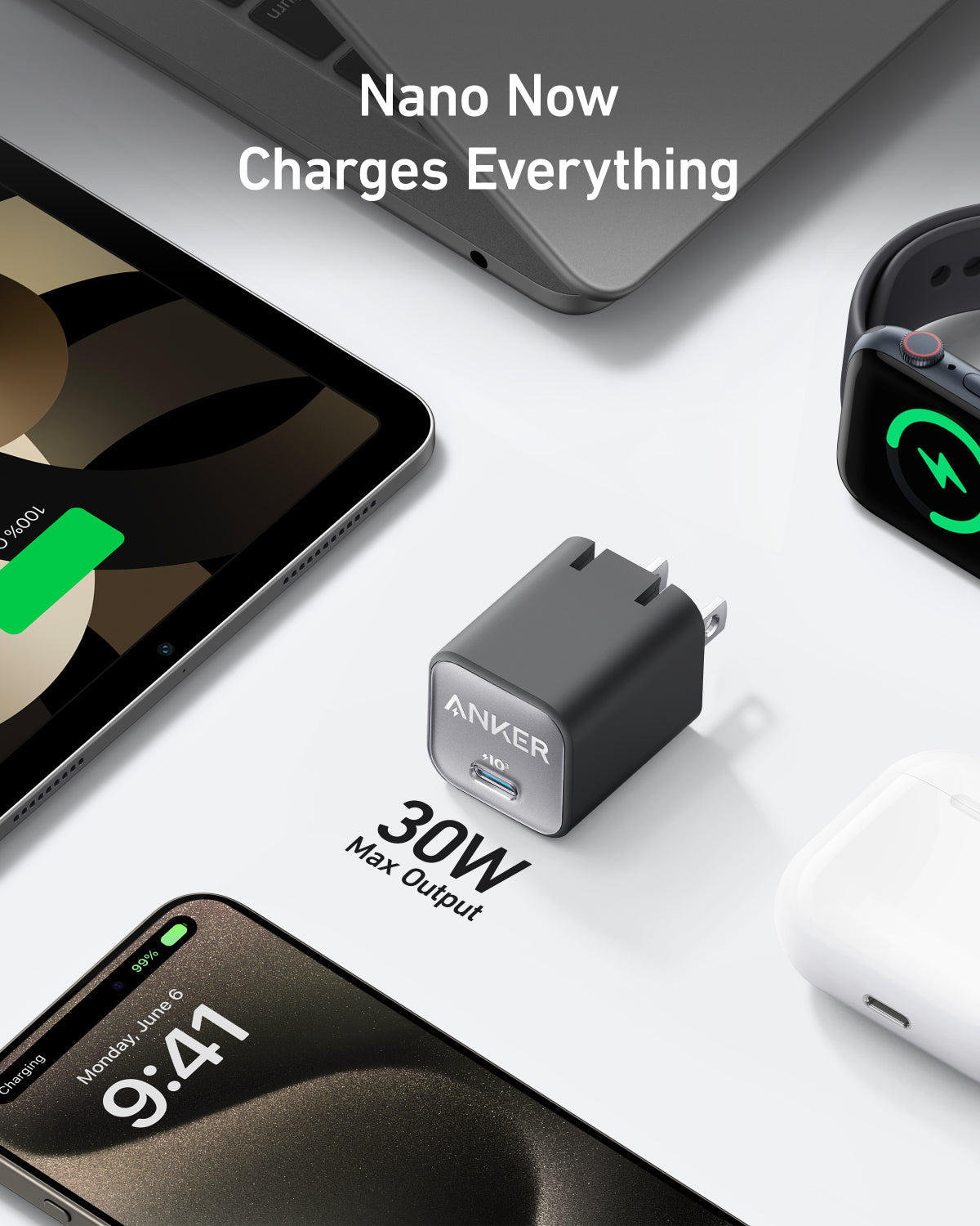 Anker Nano Charger (30W) - Mann