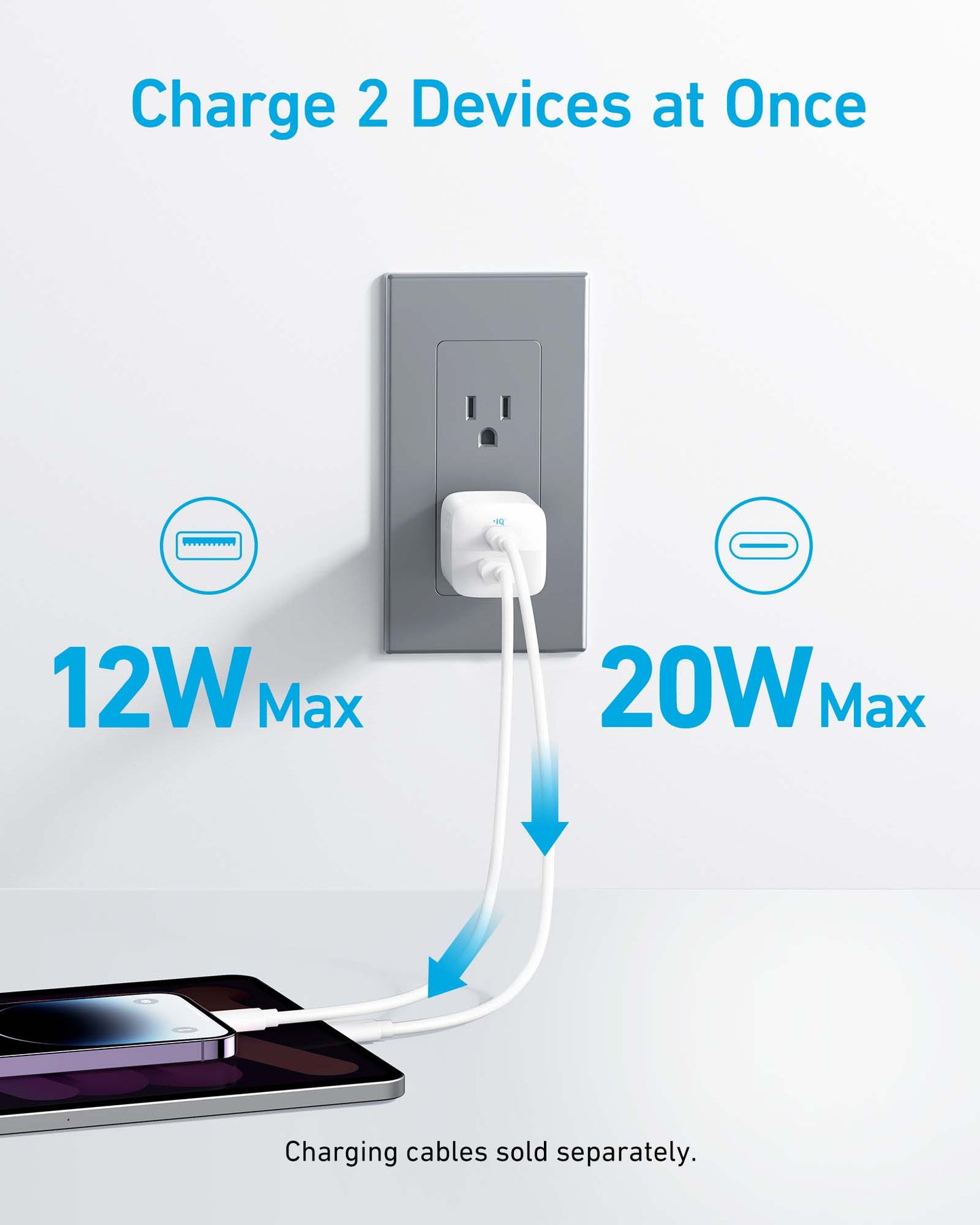 Anker 323 Charger (33W) - Mann