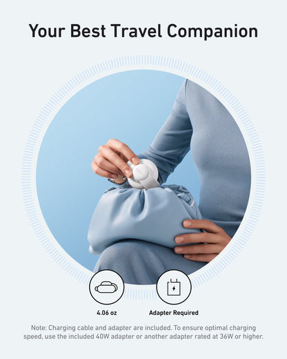 Anker MagGo Wireless Charging Station (3-in-1, Foldable Pad) - Mann