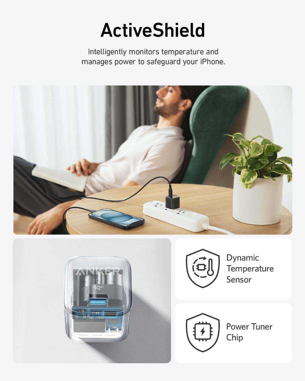 Anker Nano Charger (20W) - Mann