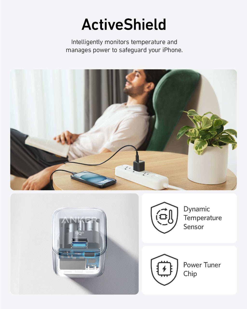 Anker Nano Charger (20W) - Mann