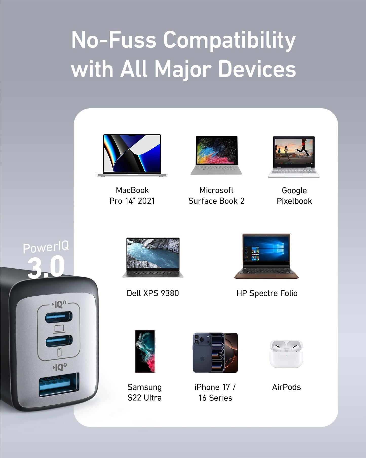 Anker 735 Charger (Nano II 65W) - Mann