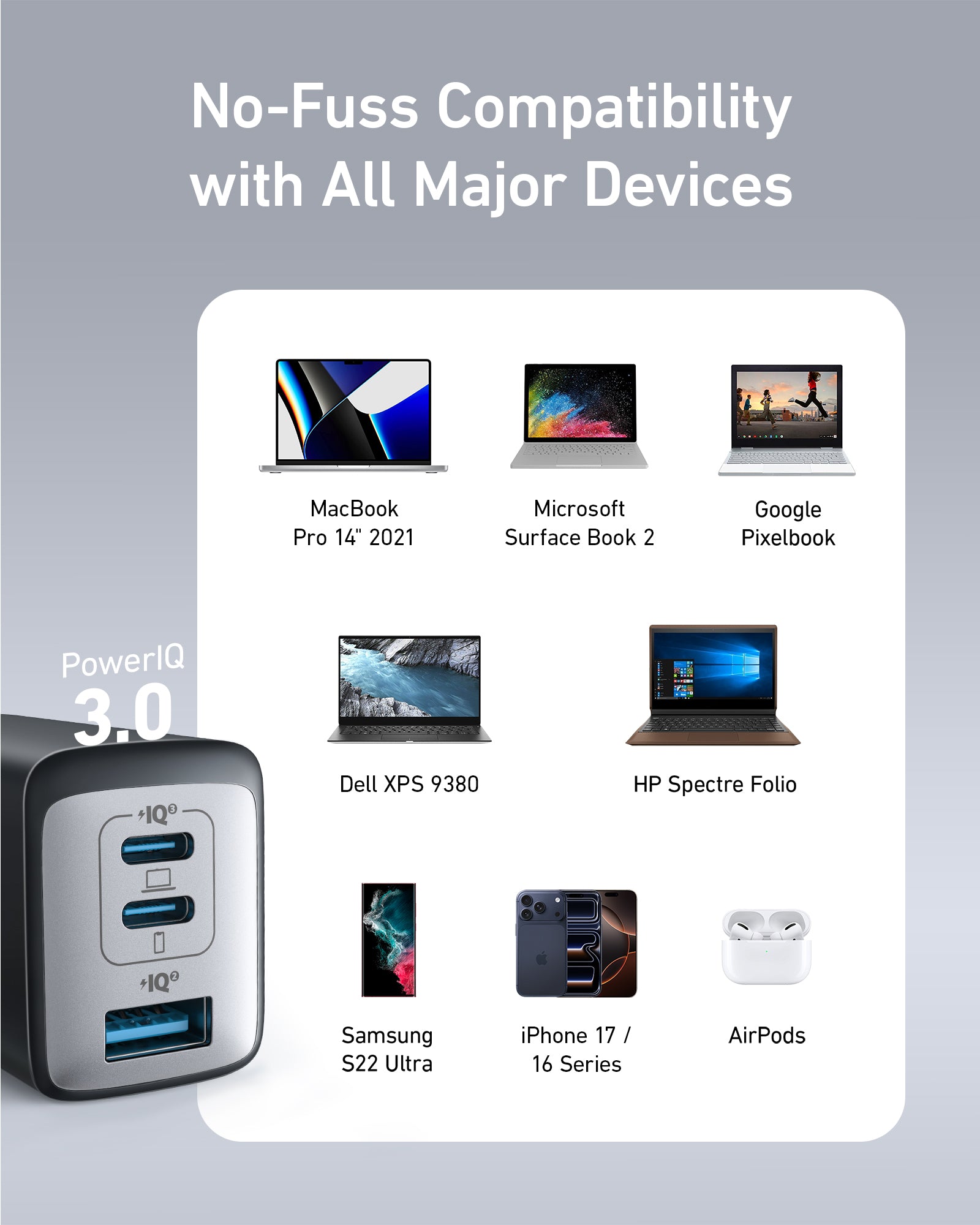 Anker 735 Charger (Nano II 65W) - Mann