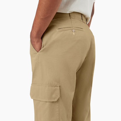 Size 34x32 Dickies Riverbend Cargo Work Trousers 'Desert Sand'