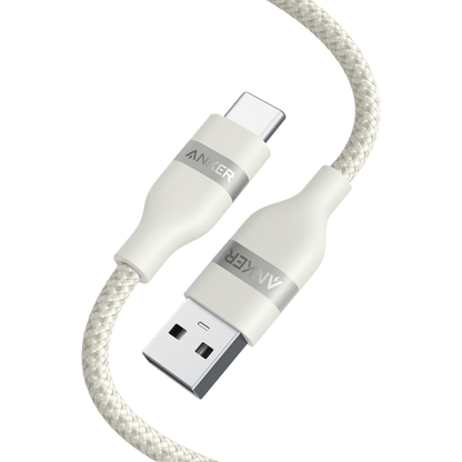 Anker USB-A to USB-C Cable (3 ft/6 ft, Upcycled-Braided) - Mann