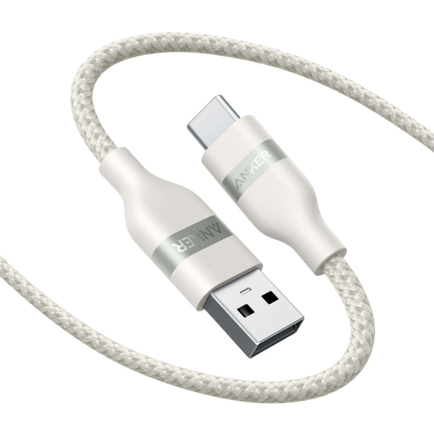 Anker USB-A to USB-C Cable (3 ft/6 ft, Upcycled-Braided) - Mann