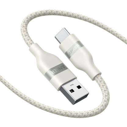 Anker USB-A to USB-C Cable (3 ft/6 ft, Upcycled-Braided) - Mann