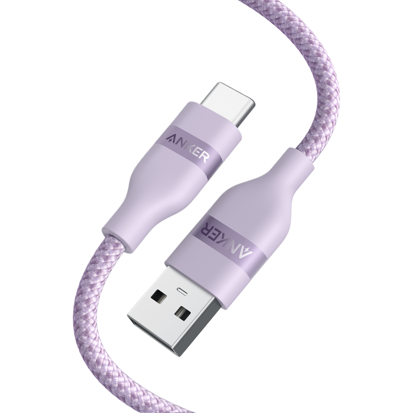Anker USB-A to USB-C Cable (3 ft/6 ft, Upcycled-Braided) - Mann