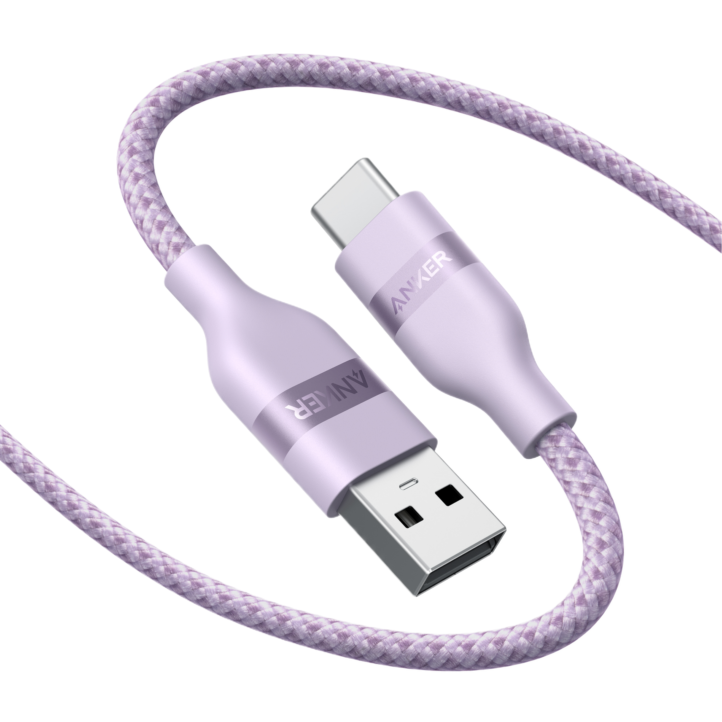 Anker USB-A to USB-C Cable (3 ft/6 ft, Upcycled-Braided) - Mann