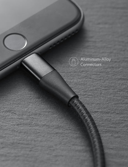 Anker 551 USB-A to Lightning Cable (3 ft / 6 ft / 10 ft) - Mann