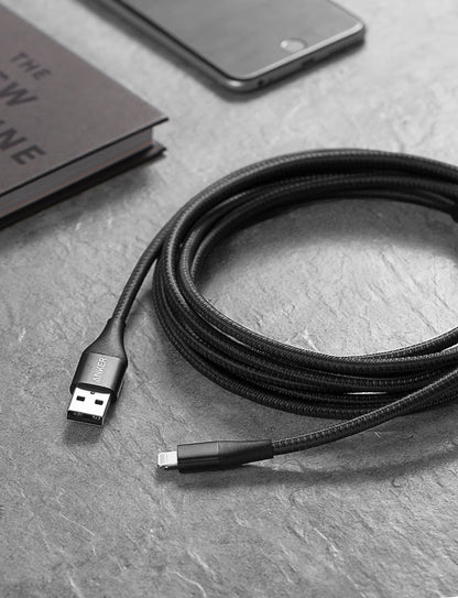 Anker 551 USB-A to Lightning Cable (3 ft / 6 ft / 10 ft) - Mann