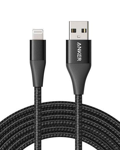 Anker 551 USB-A to Lightning Cable (3 ft / 6 ft / 10 ft) - Mann