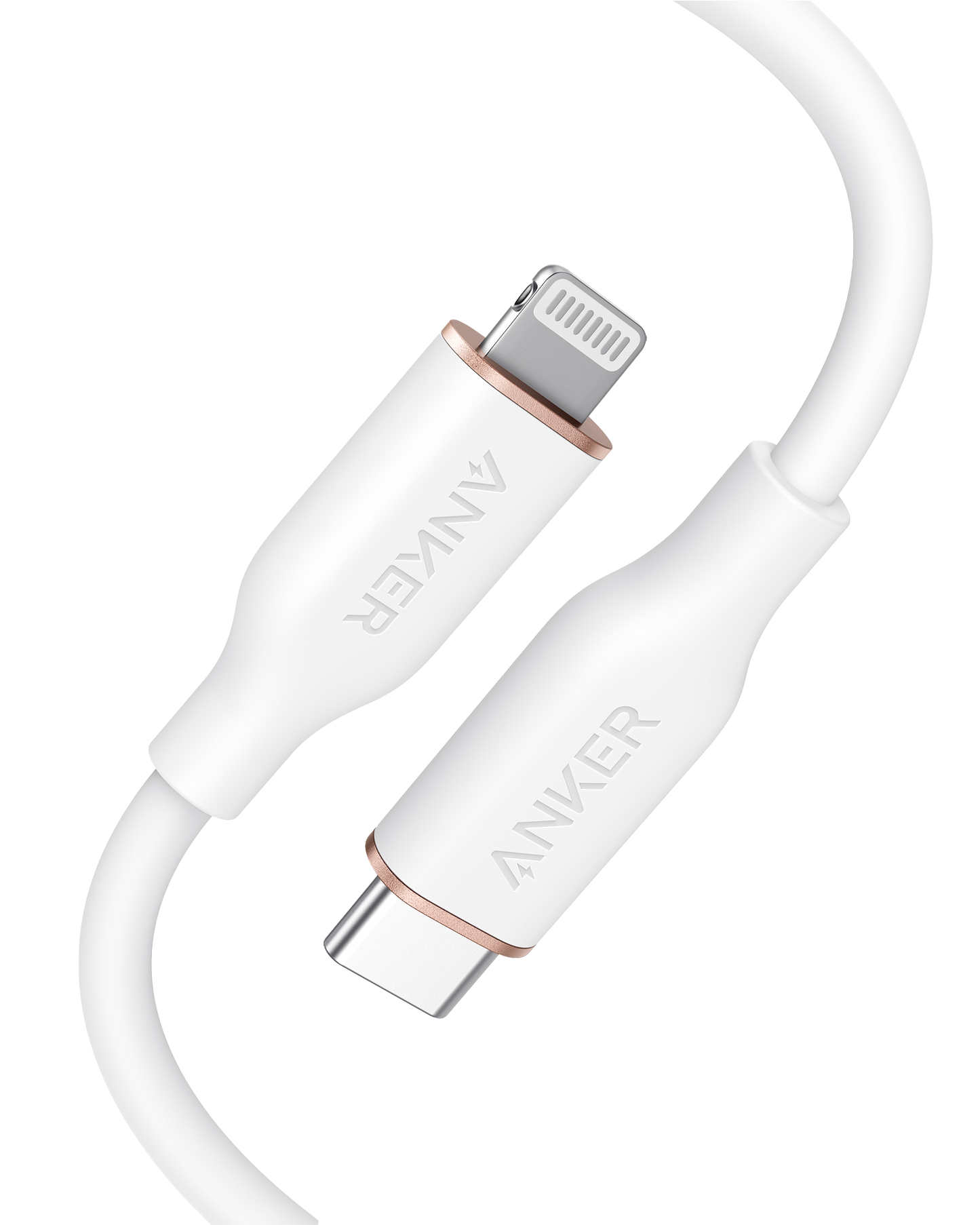 Anker 641 USB-C to Lightning Cable (Flow, Silicone) - Mann