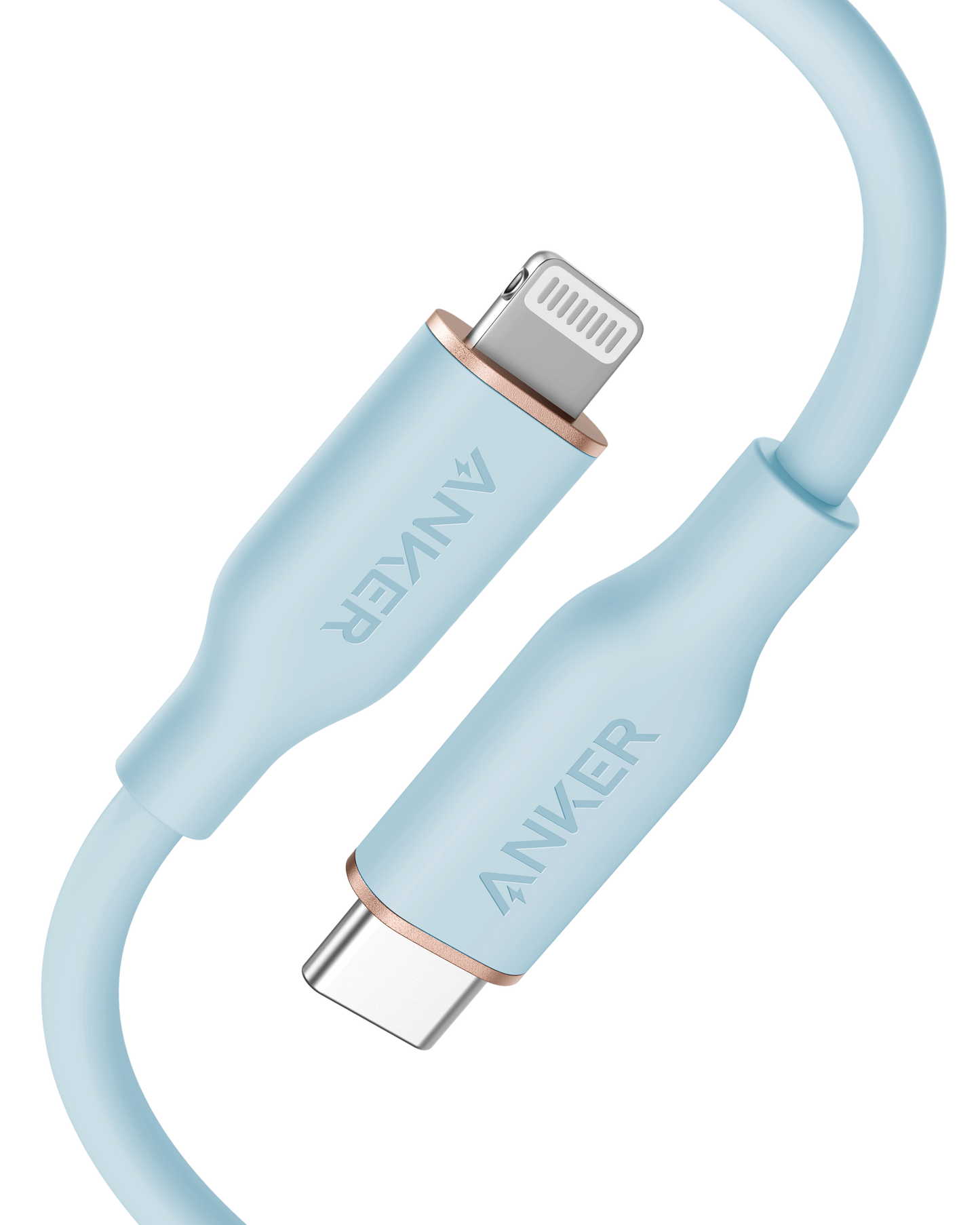 Anker 641 USB-C to Lightning Cable (Flow, Silicone) - Mann